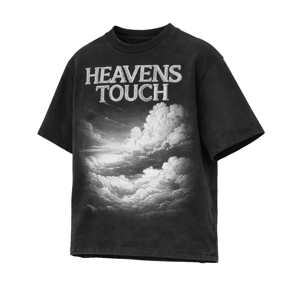 "Heavens Touch Clouds" (BLACK)